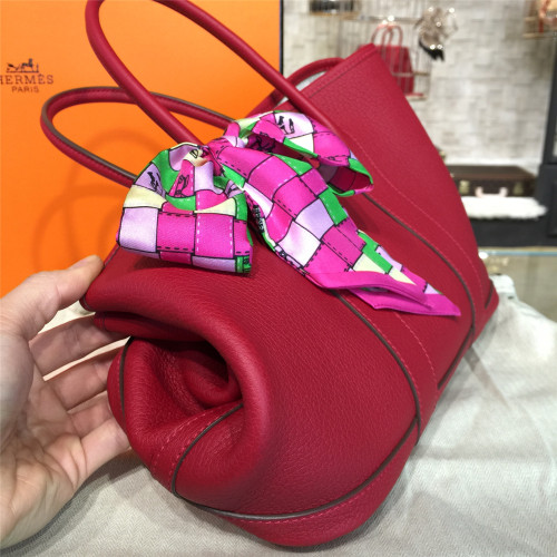 H**mes-garden-party-replica-bag-darkred