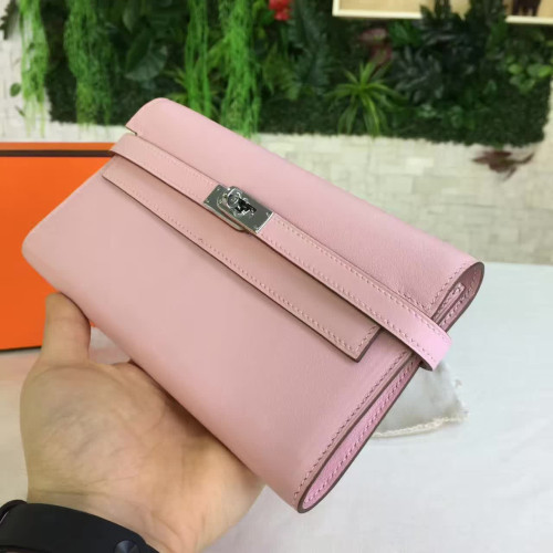 H**mes-kelly-clutch-replica-bag-pink-15