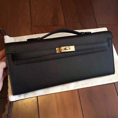 H**mes-kelly-cut-replica-bag-black-4