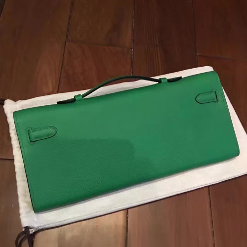 H**mes-kelly-cut-replica-bag-green-2