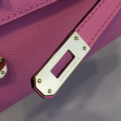 H**mes-kelly-cut-replica-bag-pink