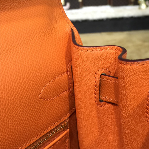 H**mes-kelly-replica-bag-orange-3